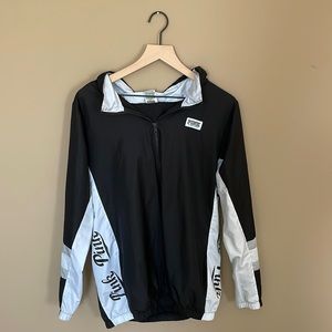 Pink Lightweight Full Zip Anorak Raincoat Size Medium